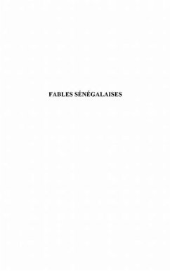 Cover Fables senegalaises (eBook, PDF)