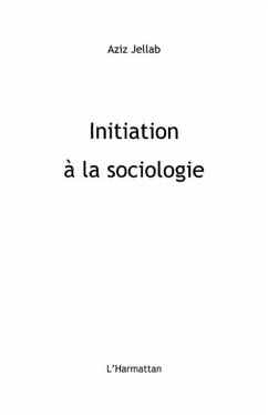 Initiation a la sociologie (eBook, PDF)