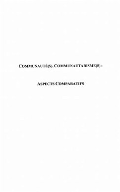 Communaute(s), communautarisme(s): aspects comparatifs (eBook, PDF)