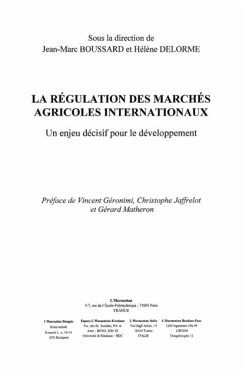 La regulation des marches agricoles internationaux (eBook, PDF)