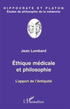 Ethique medicale et philosophie (eBook, PDF) - Jean Lombard