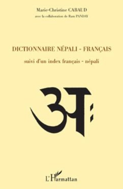 Dictionnaire nepali-francais - suivi d'un index francais-nep (eBook, PDF)