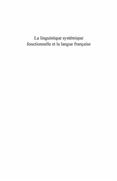 La linguistique systemique fonctionnelle et la langue franca (eBook, PDF) - Collectif