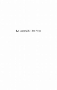 Sommeil et les reves Le (eBook, PDF) Sommeil et les reves Le (eBook, PDF)