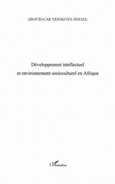 DEVELOPPEMENT INTELLECTUEL ET ENVIRONNEMENT SOCIOCULTUREL EN (eBook, PDF)