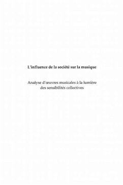Cover Influence de la societe de musique L' (eBook, PDF)