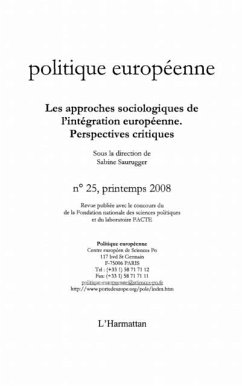 Les approches sociologiques de l'integration europeenne - pe (eBook, PDF) - Jacob Cohen