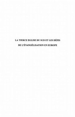 Cover La tierce eglise du sud et les defis de l'evangelisation en (eBook, PDF)