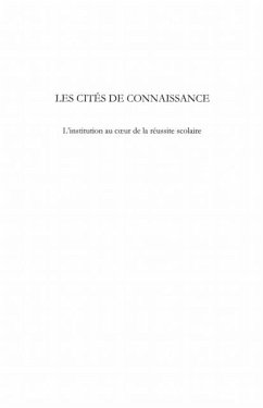 Les cites de connaissance - l'institution au coeur de la reu (eBook, PDF)