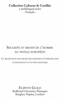 Securite et droits de l'homme au niveau europeen - la protec (eBook, PDF)