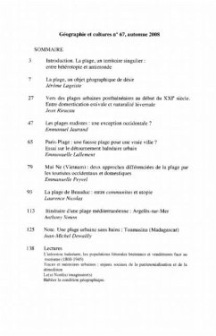 Cover Plage - Un territoire atypiqueLa (eBook, PDF)