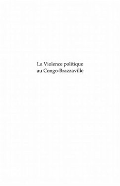 La violence politique au Congo-Brazzaville (eBook, PDF) - Jean-Claude Mayima-Mbemba