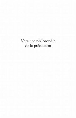 Vers une philosophie de la precaution (eBook, PDF)
