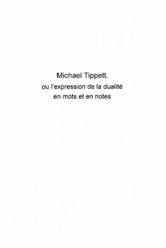 Michael tippett ou l'expression de la du (eBook, PDF)
