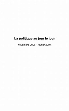 Politique au jour le jour novembre 2006- (eBook, PDF) - Levy Jean
