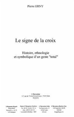 Signe de la croix le (eBook, PDF) - Erny Pierre