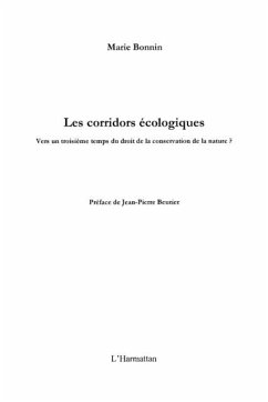 Les corridors ecologiques - vers un troisieme temps du dro (eBook, PDF) - Marie Bonnin