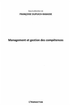 Management et gestion des competences (eBook, PDF)