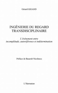 Cover Ingenierie du regard transdisciplinaire (eBook, PDF)