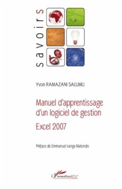 Cover Manuel d'apprentissage d'un logiciel de gestion excel 2007 (eBook, PDF)