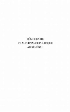 Democratie et alternance politique au se (eBook, PDF)