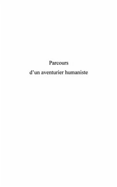 Parcours d'un aventurier humaniste (eBook, PDF)