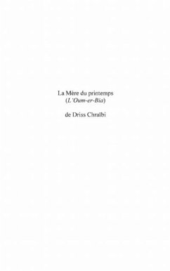 La mEre du printemps (l'oum-er-bia) de driss chraIbi - etude (eBook, PDF) - Guy-Alain Dugast
