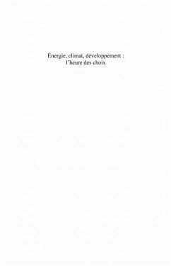 Energie, climat, developpement : l'heure des choix (eBook, PDF) - Antony Ceyrat