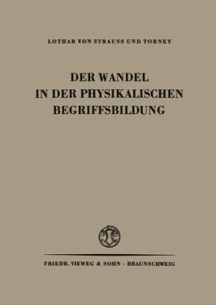 Der Wandel in der Physikalischen Begriffsbildung - Strauss, NA;Torney, Lothar von