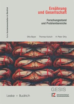 Cover Ernährung und Gesellschaft