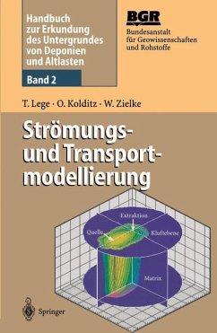 Handbuch zur Erkundung des Untergrundes von Deponien und Altlasten - Lege, Thomas;Kolditz, Olaf;Zielke, Werner