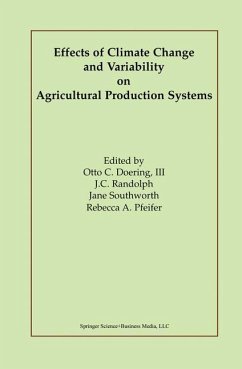 Effects of Climate Change and Variability on Agricultural Production Systems