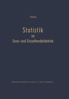 Statistik im Groß- und Einzelhandelsbetrieb - Ruberg, Carl