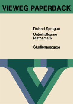 Unterhaltsame Mathematik - Sprague, Roland