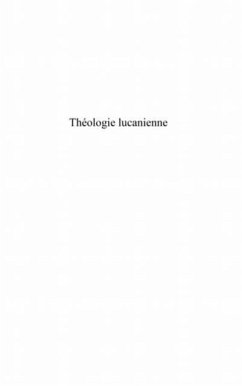 Cover Theologie lucanienne (eBook, PDF)