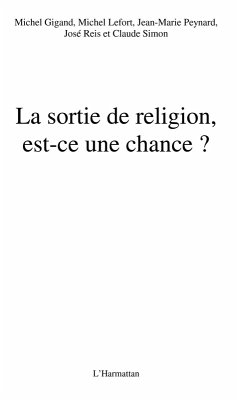 Sortie de religion, est-ce unechance? (eBook, ePUB)