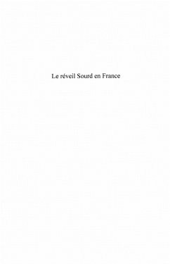 Le reveil sourd en france - pour une perspective bilingue (eBook, ePUB)