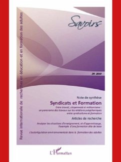 Syndicats et formation (eBook, PDF)