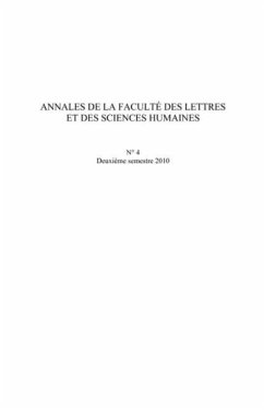 Annales de la faculte des lettres et des (eBook, PDF)
