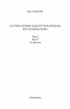 Luttes syndicales et politiques en guadeloupe - tome 2 - mai (eBook, ePUB)