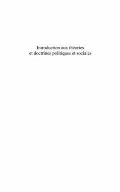 Cover Introduction aux theories etoctrines politiques et sociale (eBook, PDF)