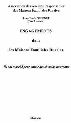 Cover Engagements dans les maisons familiales (eBook, ePUB)