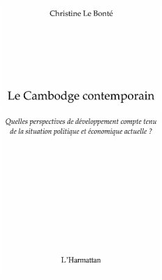 Cover Cambodge contemporain Le (eBook, ePUB)