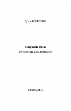 Marguerite duras une ecriture de la separation (eBook, ePUB)