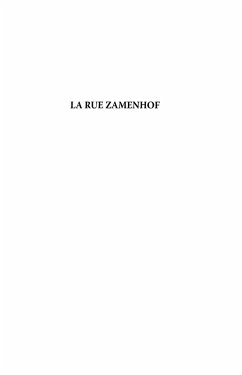 La rue zamenhof - ecrit d'apres les entretiens avec louis ch (eBook, ePUB)
