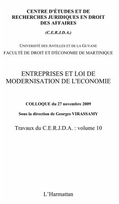 Entreprises et loi de modernisation de l'economie - travaux (eBook, ePUB)