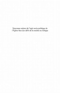 Nouveaux enjeux de l'agir socio-politique de l'eglise face a (eBook, PDF)