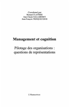 Cover Management et cognition - pilotage des organisations : quest (eBook, ePUB)