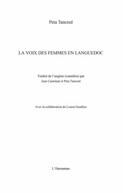 La voix des femmes en languedoc (eBook, ePUB)