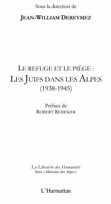 LE REFUGE ET LE PIEGE : LES JU (eBook, ePUB)